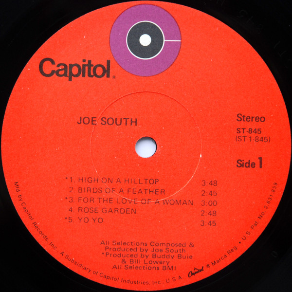 Joe South - Joe South (LP, Album) (Mint (M)) - Image 3