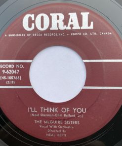 Alternative view of McGuire Sisters - Sweetie Pie / I'll Think Of You (7", Single) (Very Good Plus (VG+))