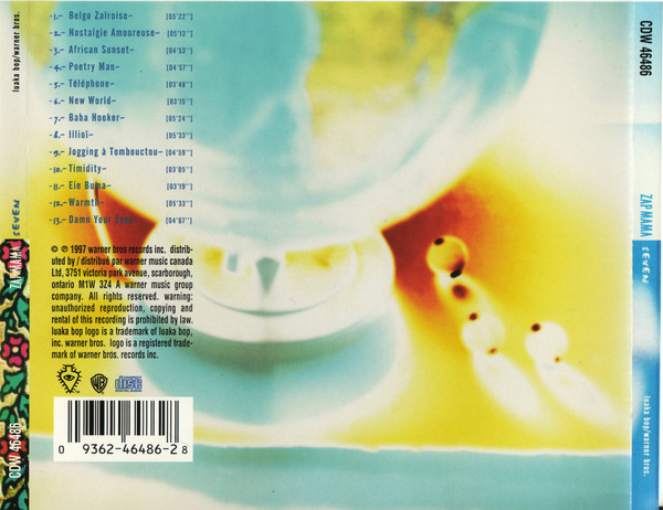 Zap Mama - Seven (CD, Album) (Near Mint (NM or M-)) - Image 3