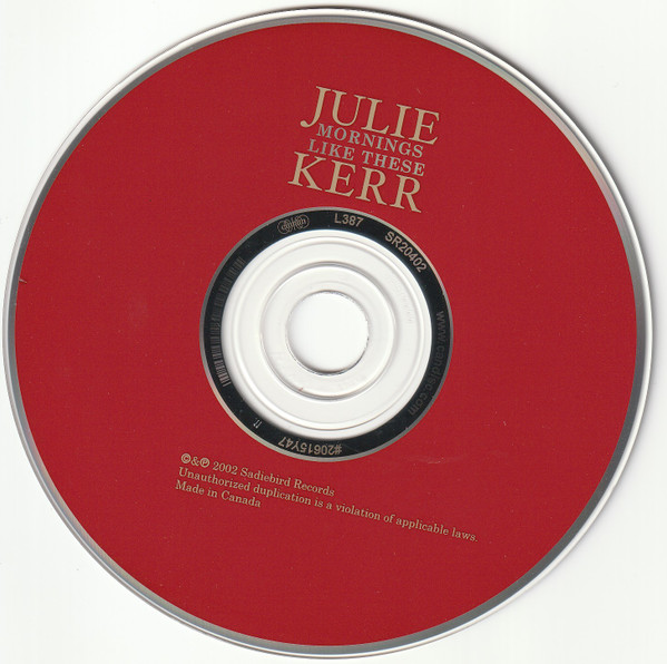 Julie Kerr - Mornings Like These (CD, Album) (Mint (M)) - Image 3