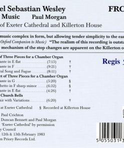 Paul Morgan (20), Samuel Sebastian Wesley - Organ Music Of S.S. Wesley (CD, Album) (Near Mint (NM or M-)) - Image 3