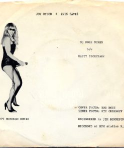 Alternative view of Joy Ryder + Avis Davis - No More Nukes / Nasty Secretary (7") (Near Mint (NM or M-))