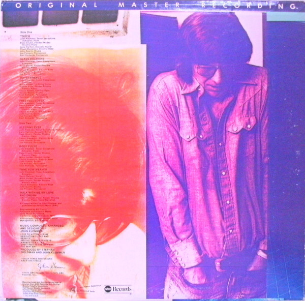 John Klemmer - Touch (LP, Album, Ltd, RE, RM) (Mint (M)) - Image 2