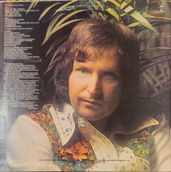 Joe Stampley - Billy Get Me A Woman (LP, Album) (Mint (M)) - Image 2