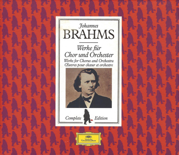 Johannes Brahms - Werke Für Chor Und Orchester = Works For Chorus And Orchestra = Oeuvres Pour Choeur Et Orchestre (3xCD + Box, Comp, Sli) (Mint (M))
