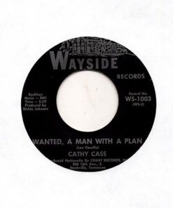 Cathy Cass (2) - Wanted, A Man With A Plan (7", Single) (Very Good Plus (VG+))