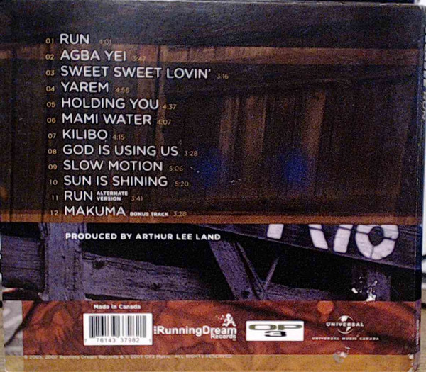 Selasee Atiase - Run (CD, Album, RP) (Near Mint (NM or M-)) - Image 2