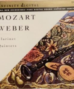 Eddy Vanoosthuyse, Vilnius Quartet - Wolfgang Amadeus Mozart / Carl Maria von Weber - Clarinet Quintets (CD, Album) (Near Mint (NM or M-))