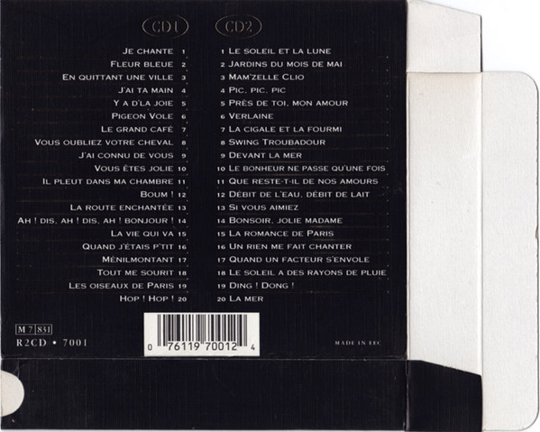 Charles Trenet - The Gold Collection: 40 Chansons D'Or (2xCD, Comp, Sli) (Near Mint (NM or M-)) - Image 4