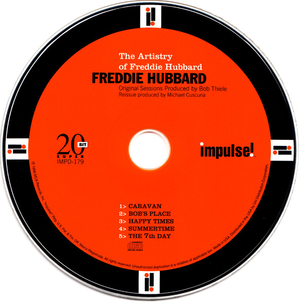 Freddie Hubbard - The Artistry Of Freddie Hubbard (CD, Album, RE, RM, Dig) (Near Mint (NM or M-)) - Image 3
