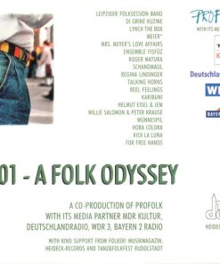 Alternative view of Various - 2001 - A Folk Odyssey (Folk/Song/World Music In Germany) (CD, Comp, Promo) (Near Mint (NM or M-))