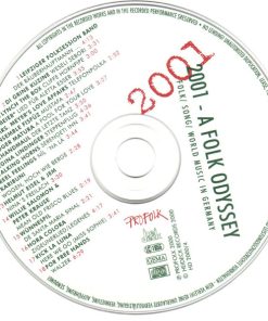 Various - 2001 - A Folk Odyssey (Folk/Song/World Music In Germany) (CD, Comp, Promo) (Near Mint (NM or M-)) - Image 3