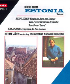 Heino Eller, Kaljo Raid – Royal Scottish National Orchestra, Neeme Järvi - Music From Estonia, Volume I (CD, Album, RE) (Near Mint (NM or M-))