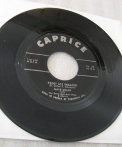 Janie Grant with Gerry Granahan Orchestra - Peggy Got Engaged  (7", Single) (Very Good Plus (VG+))