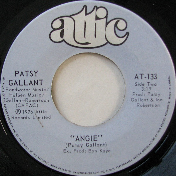 Patsy Gallant - From New York To L.A. (7", Single) (Near Mint (NM or M-)) - Image 2