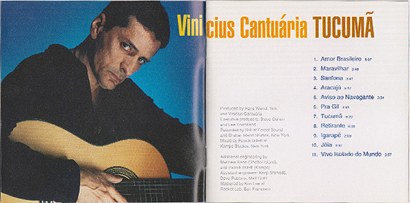 Vinicius Cantuária - Tucumã (CD, Album) (Near Mint (NM or M-)) - Image 2