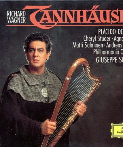 Richard Wagner - Placido Domingo · Cheryl Studer · Agnes Baltsa · Matti Salminen (2) · Andreas Schmidt (2) · Philharmonia Orchestra · Giuseppe Sinopoli - Tannhäuser (3xCD, Album + Box, Sli) (Near Mint (NM or M-))