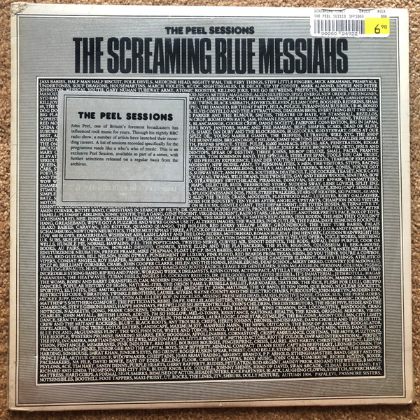 The Screaming Blue Messiahs - The Peel Sessions (12") (Mint (M))