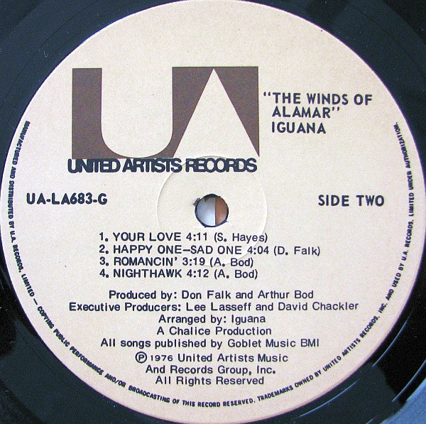 Iguana (7) - The Winds Of Alamar (LP, Album) (Mint (M)) - Image 4