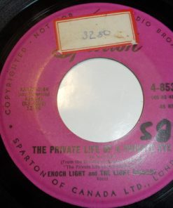 Enoch Light And The Light Brigade - The Private Life Of A Private Eye (7") (Very Good Plus (VG+))