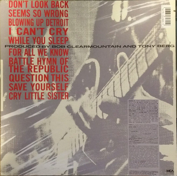 Charlie Sexton - Charlie Sexton (LP, Album) (Mint (M)) - Image 2