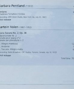 Oskar Morawetz, István Anhalt, Jacques Hétu, Barbara Pentland, Fartein Valen, Glenn Gould - Glenn Gould Plays Contemporary Music (CD, Comp, RM) (Near Mint (NM or M-)) - Image 5