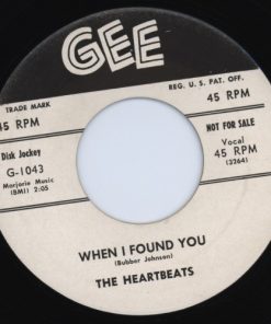 The Heartbeats - When I Found You / Hands Off My Baby (7", Promo) (Near Mint (NM or M-))