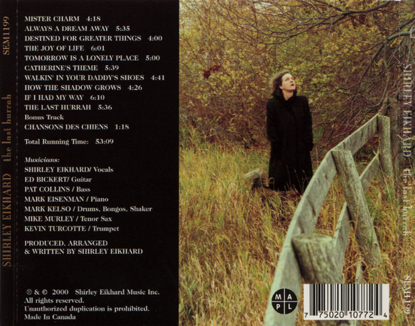 Shirley Eikhard - The Last Hurrah (CD, Album) (Near Mint (NM or M-)) - Image 2