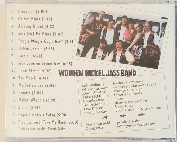 The Wooden Nickel Jass Band - Way Down On Buffalo Bay (CD, Album) (Near Mint (NM or M-)) - Image 2