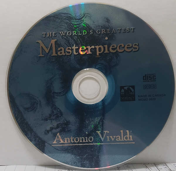 Antonio Vivaldi - The World's Greatest Masterpieces (CD) (Near Mint (NM or M-)) - Image 3