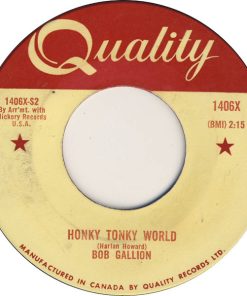 Alternative view of Bob Gallion - Small Town Girl (7") (Very Good (VG))