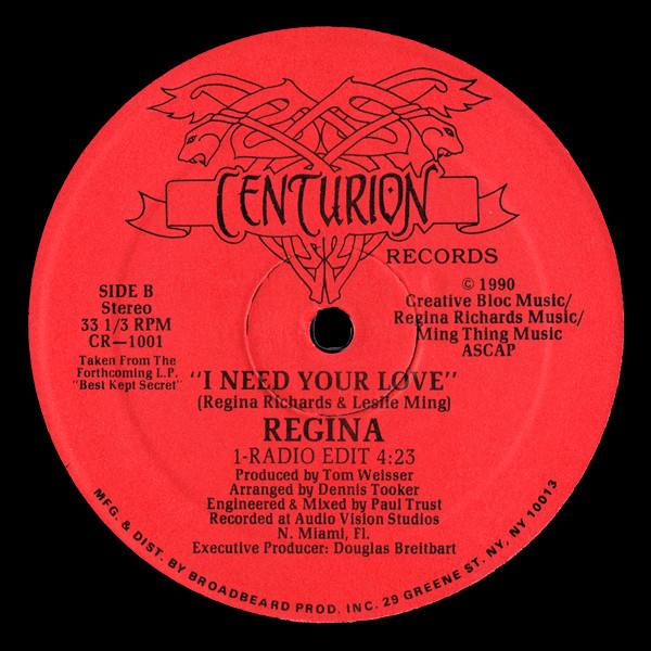 Regina (2) - Track You Down (12", M/Print) (Mint (M)) - Image 2