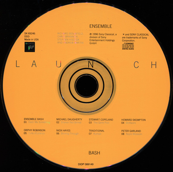 Ensemble Bash - Launch (CD, Album) (Near Mint (NM or M-)) - Image 3
