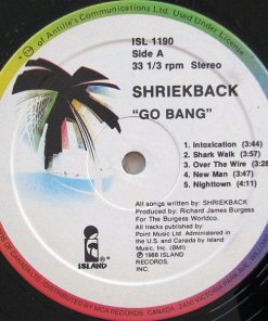 Shriekback - Go Bang! (LP, Album) (Mint (M)) - Image 3