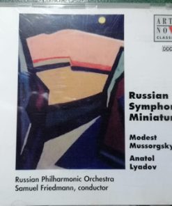 Alternative view of Modest Mussorgsky, Anatoly Liadov, Russian Philharmonic Orchestra, Samuel Friedmann - Russian Symphonic Miniatures Vol. 1 (CD, Album) (Near Mint (NM or M-))