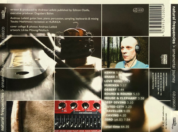 Natural Frequencies AKA Andreas Leifeld - Ornamental Journey (CD, Album, Pro) (Near Mint (NM or M-)) - Image 2