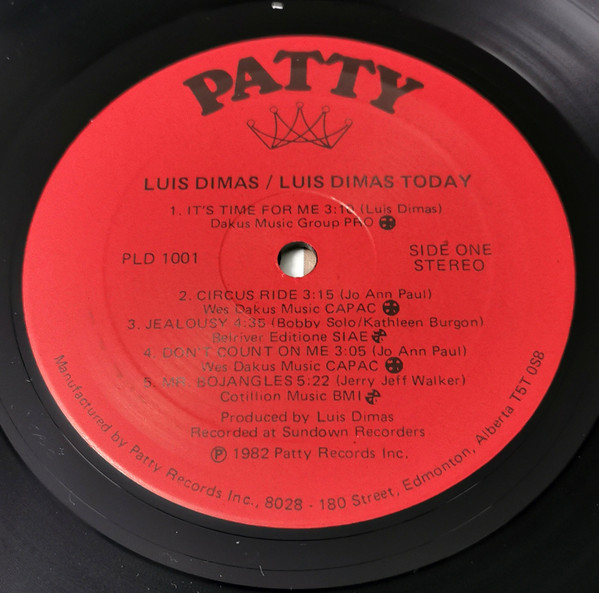 Luis Dimas - Today (Hoy) (LP, Album) (Mint (M)) - Image 3
