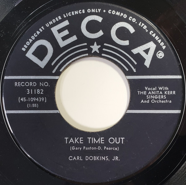 Carl Dobkins Jr. - Take Time Out (7", Single) (Very Good Plus (VG+))