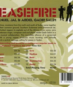 Alternative view of Emmanuel Jal & عبد القادر سالم - Ceasefire (CD, Album) (Near Mint (NM or M-))