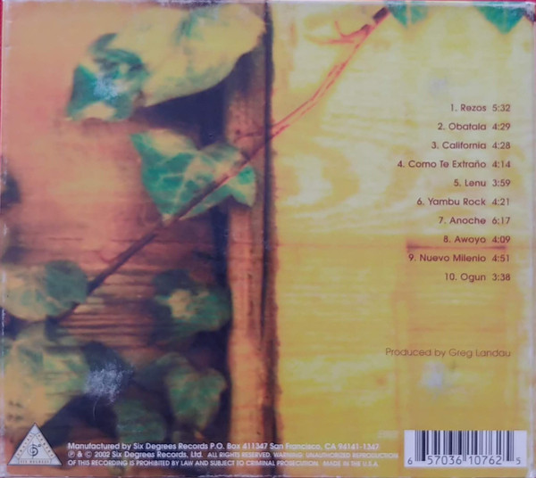 Bobi Céspedes - Rezos (CD, Album, Dig) (Near Mint (NM or M-)) - Image 2