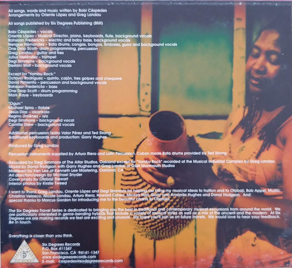Bobi Céspedes - Rezos (CD, Album, Dig) (Near Mint (NM or M-)) - Image 5