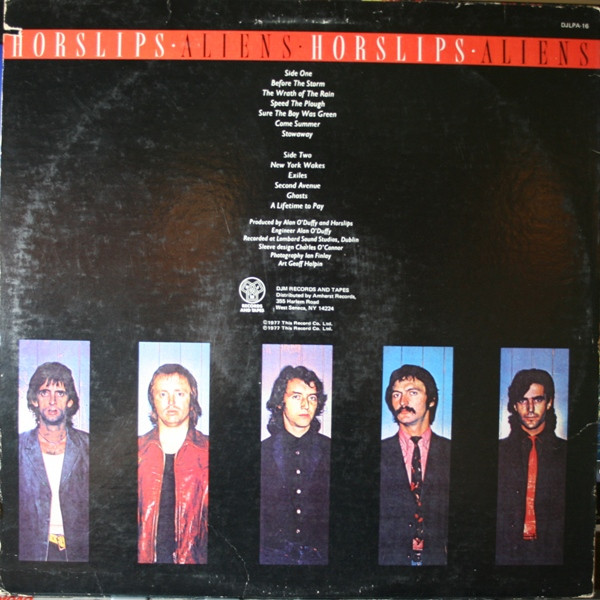 Horslips - Aliens (LP, Album, San) (Mint (M)) - Image 2