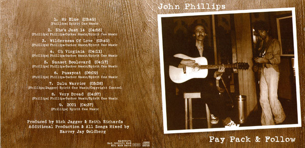 John Phillips - Pay Pack & Follow (CD, Album) (Mint (M)) - Image 5