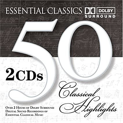 Various - Dolby Surround Classics - Essential Classics: 50 Classical Highlights (2xCD, Comp) (Near Mint (NM or M-))