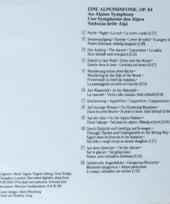 Alternative view of Richard Strauss, Gerd Seifert, Berliner Philharmoniker, Zubin Mehta - Eine Alpensinfonie / Horn Concerto No. 1 (CD, Album) (Near Mint (NM or M-))