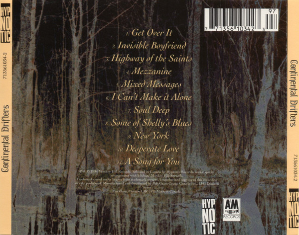 Continental Drifters - Continental Drifters (CD, Album) (Near Mint (NM or M-)) - Image 2
