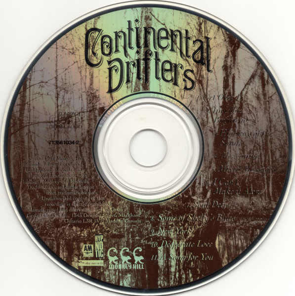 Continental Drifters - Continental Drifters (CD, Album) (Near Mint (NM or M-)) - Image 3