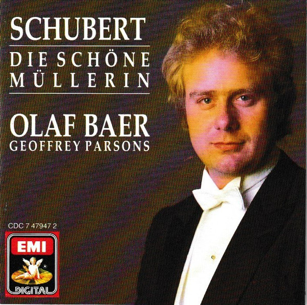 Franz Schubert - Olaf Bär, Geoffrey Parsons (2) - Die Schöne Müllerin (CD) (Near Mint (NM or M-))