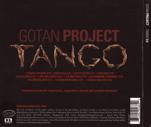 Gotan Project - Tango 3.0 (CD, Album) (Near Mint (NM or M-)) - Image 2