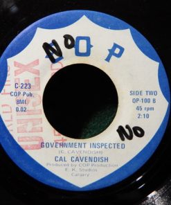 Alternative view of Sally Dee (2), Cal Cavendish - Just Say Hello / Government Inspected (7", Single) (Very Good Plus (VG+))